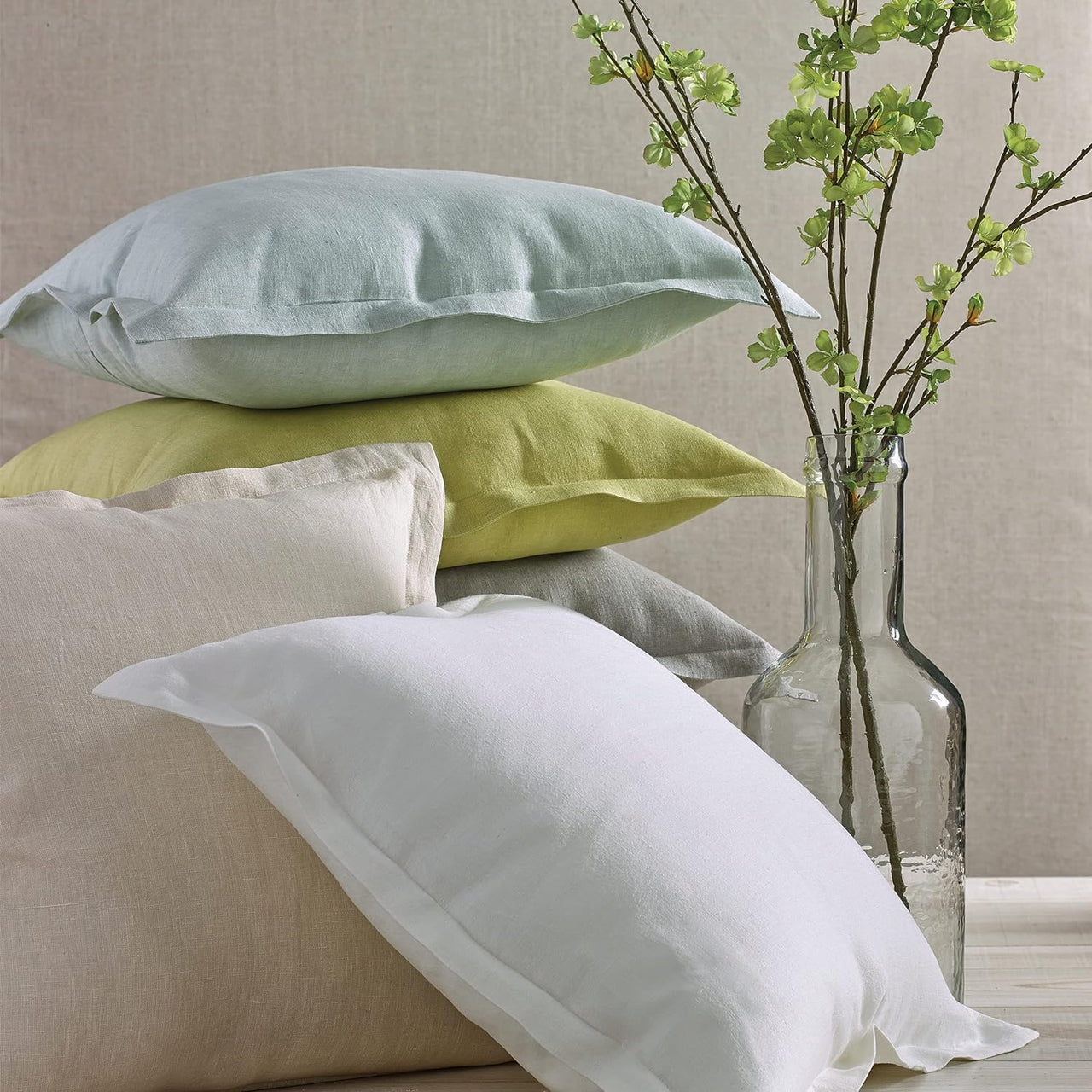 LINEN PILLOW COVER 18" - PEAR SET OF 4 Park Designs - The Fox Decor