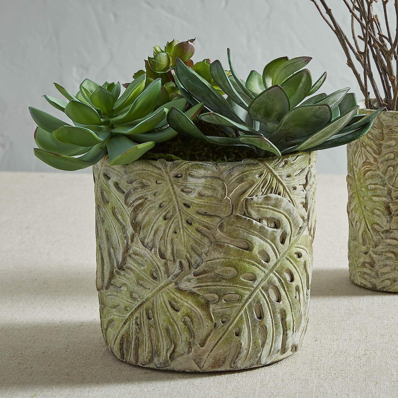 Leaf Relief Planter - Park Designs