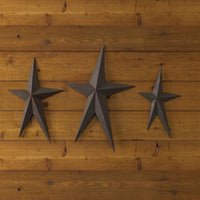Primitive Rivet Metal Stars - Set of 3 Park Designs - The Fox Decor