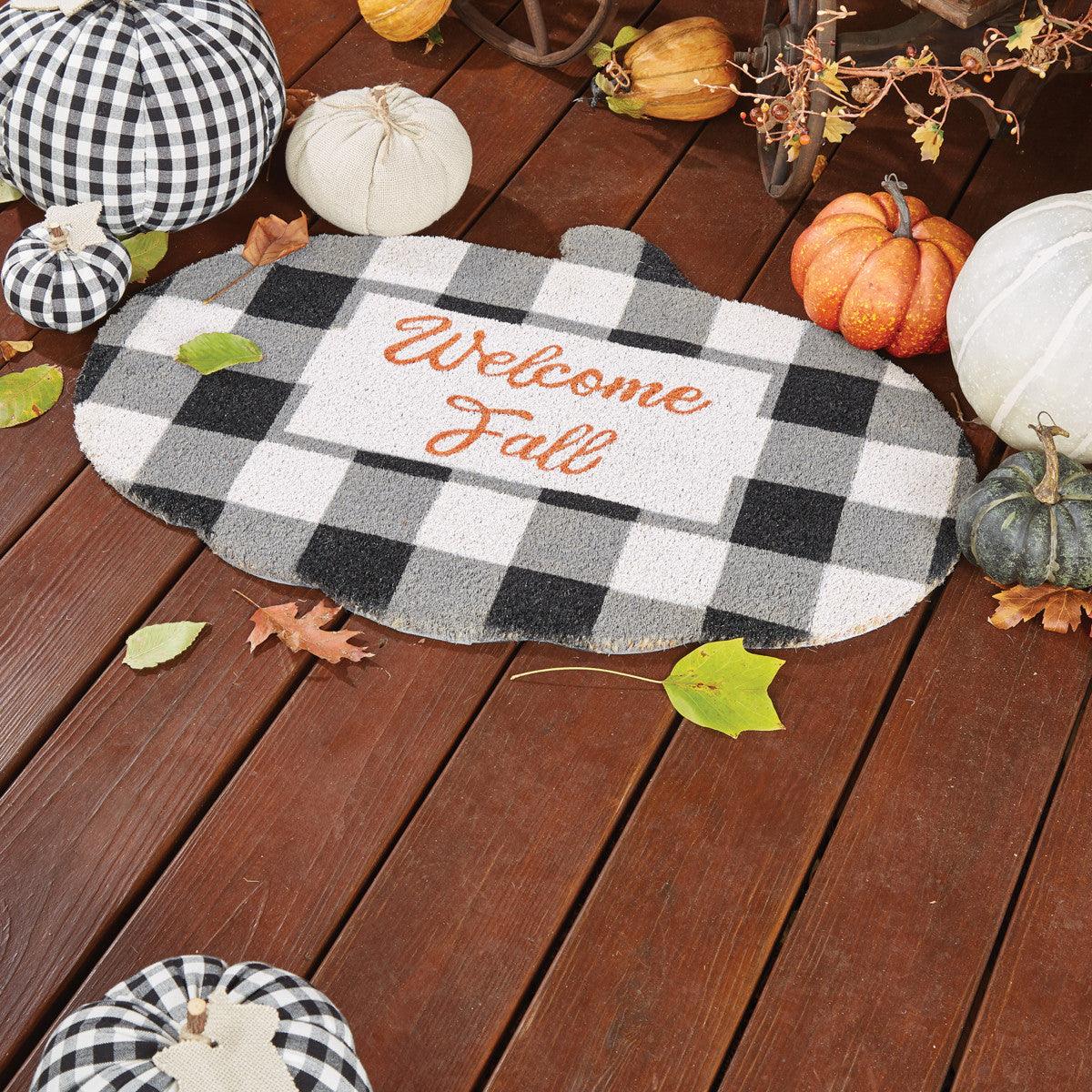 Welcome Fall Doormat - Park Designs - The Fox Decor