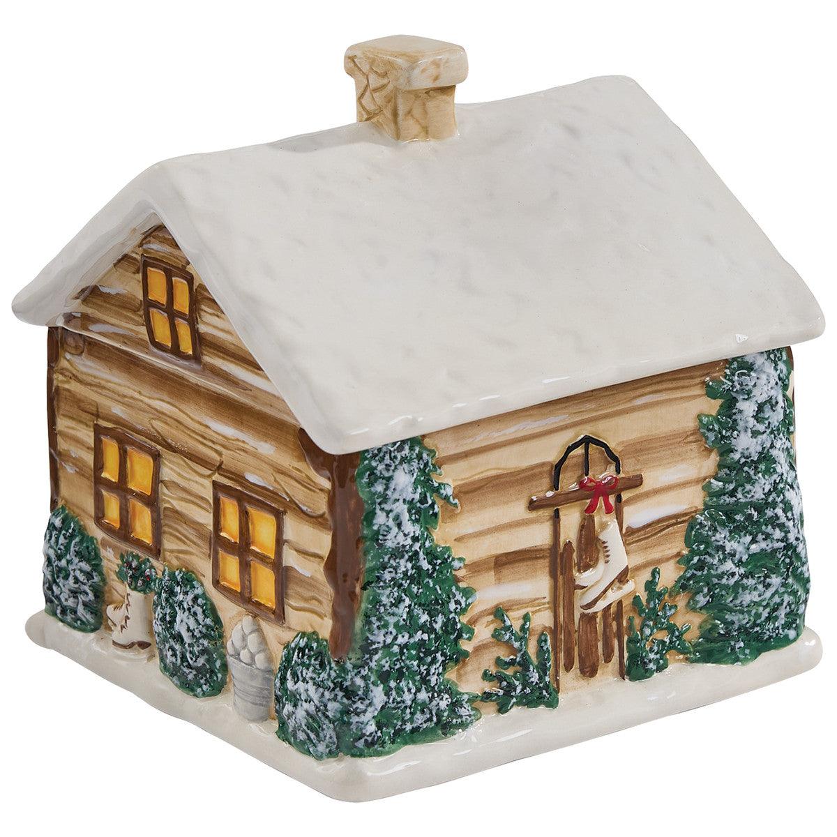 Cabin Sweet Cabin Cookie Jar - Set of 2 Park Designs - The Fox Decor