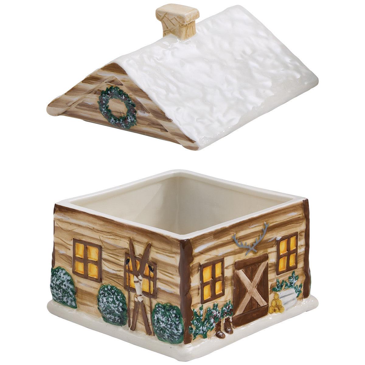 Cabin Sweet Cabin Cookie Jar - Set of 2 Park Designs - The Fox Decor