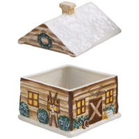 Cabin Sweet Cabin Cookie Jar - Set of 2 Park Designs - The Fox Decor