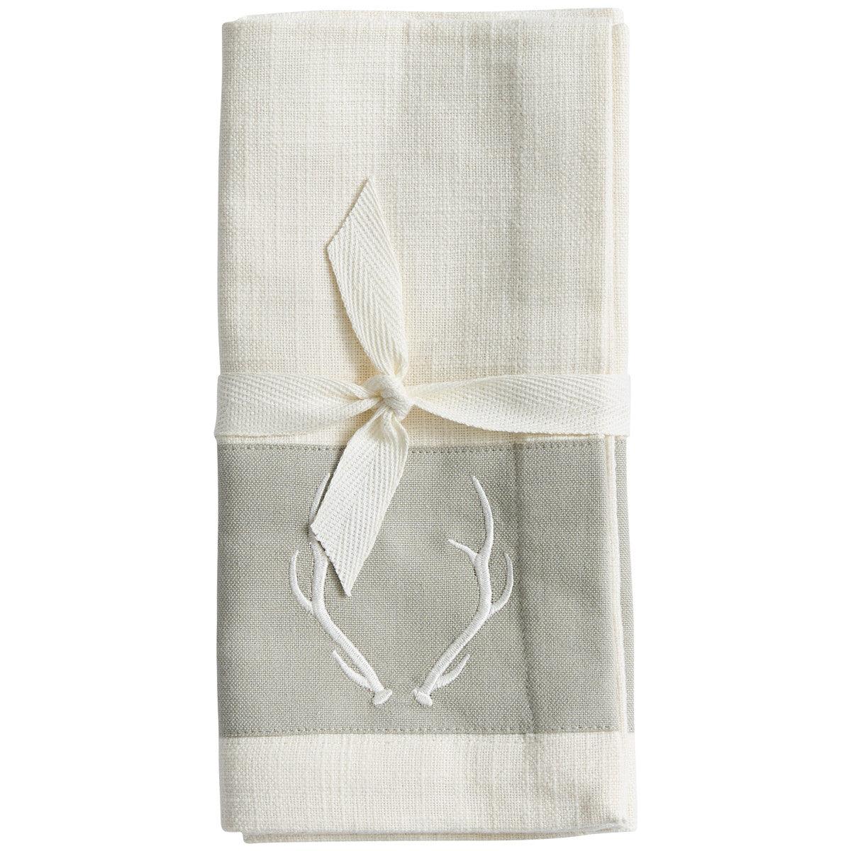 Signature Antler Napkins - Set Of 4 Park Designs - The Fox Decor