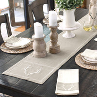 Eva & Co Signature Antler Table Runner 72