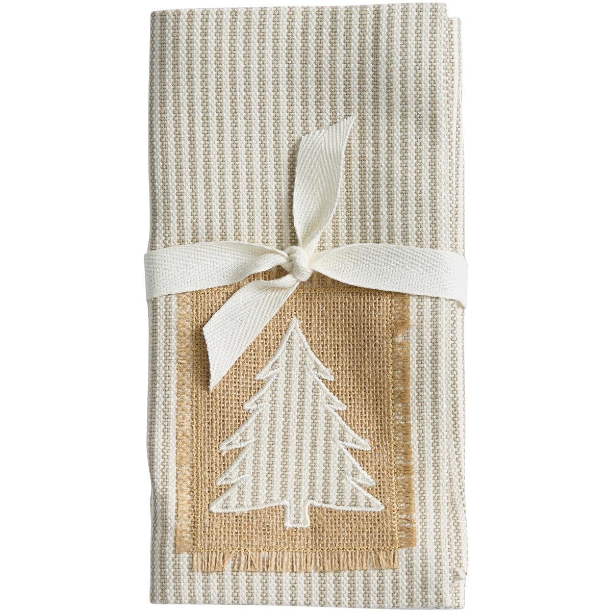 Modern Farmhouse Christmas Napkins - Set Of 4 Park Designs - The Fox Decor