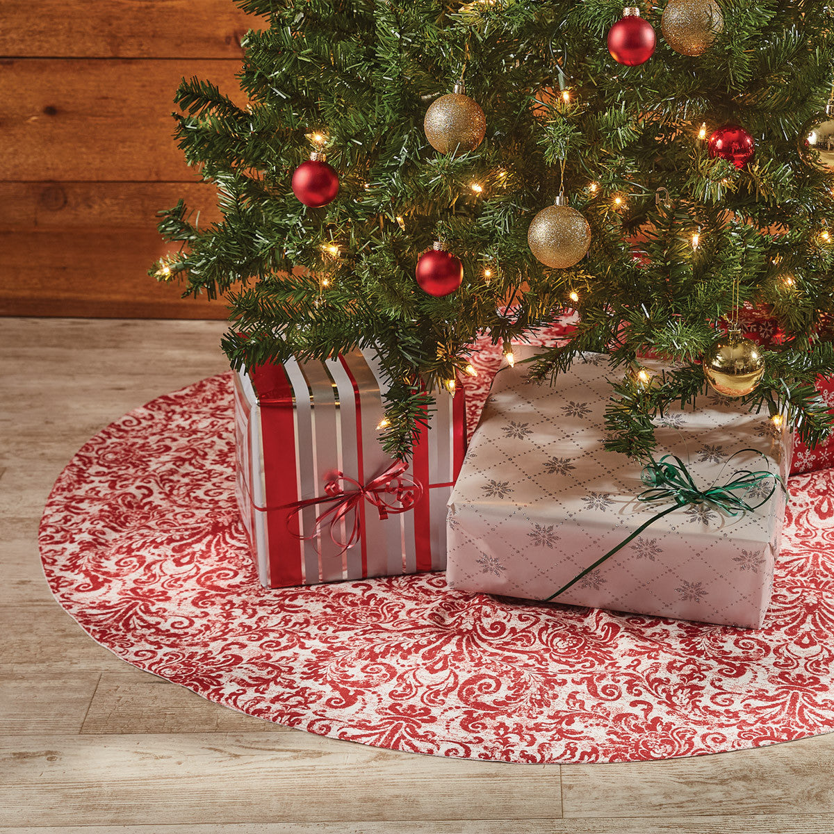 Albemarle Round Tree Skirt 52" - Park Designs