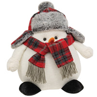 Thumbnail for Bundled Up Winter Plaid Snowman