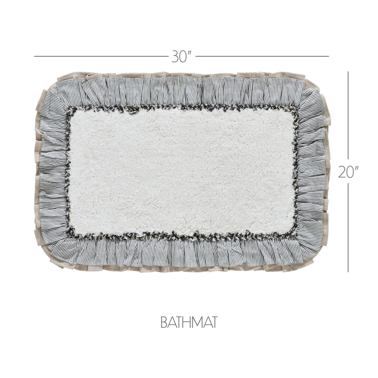 Ashmont Bathmat 20x30 - The Fox Decor
