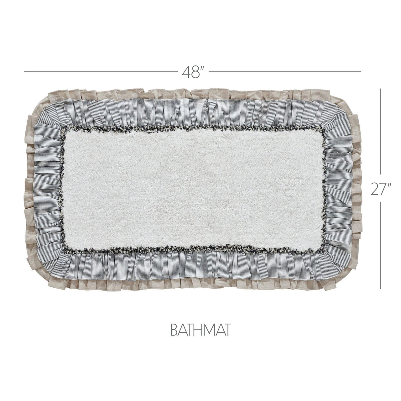 Ashmont Bathmat 27x48 - The Fox Decor