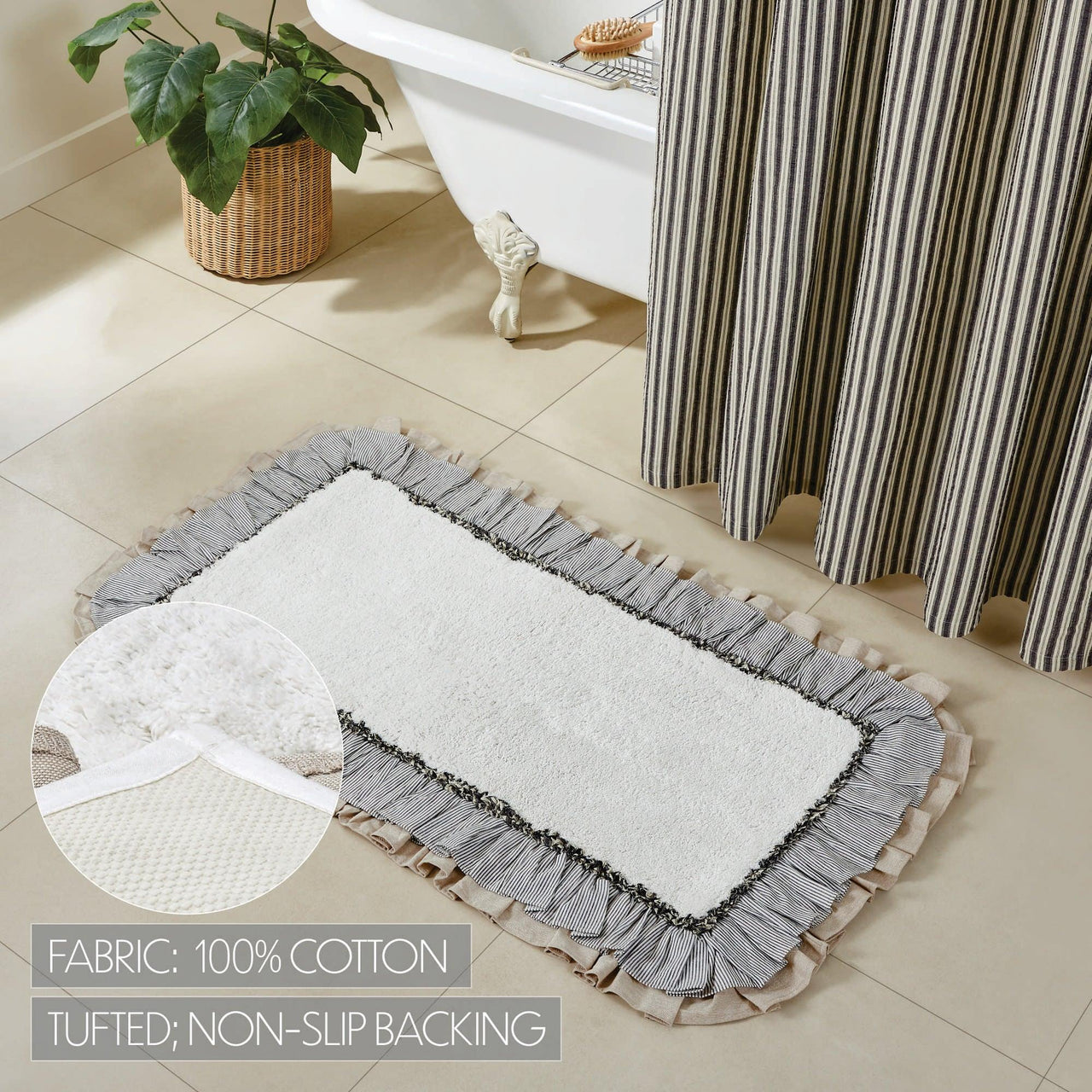 Ashmont Bathmat 27x48 - The Fox Decor