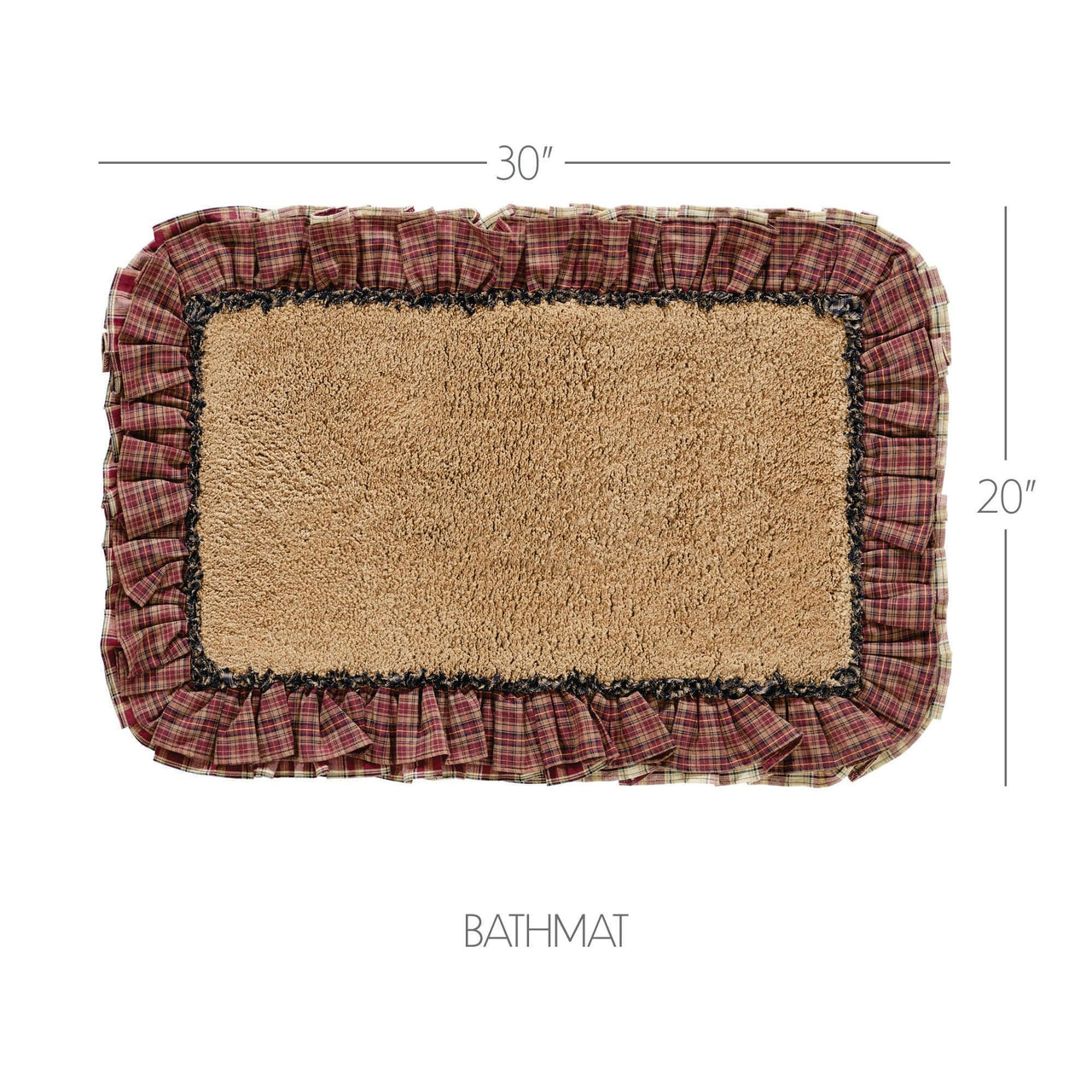 Beckham Bathmat 20x30 - The Fox Decor