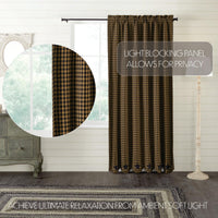 Thumbnail for Black Star Blackout Panel Scalloped 84x50 VHC Brands - The Fox Decor