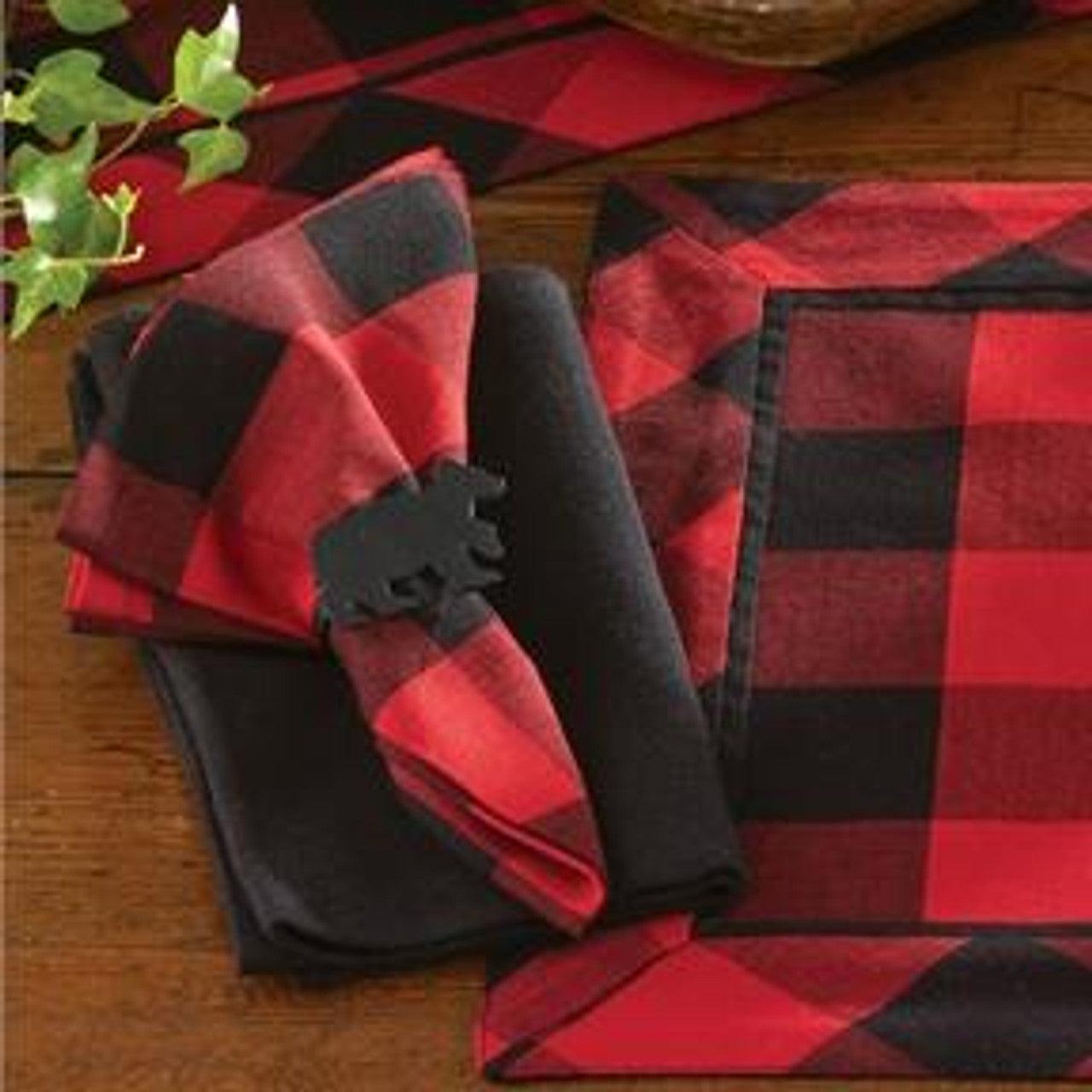 Buffalo Check Napkin Set of 6 - Park Designs