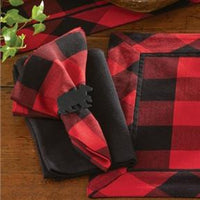 Buffalo Check Napkin Set of 6 - Park Designs - The Fox Decor
