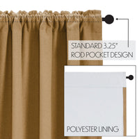 Thumbnail for Burlap Natural Blackout Panel Curtain 84x50 VHC Brands - The Fox Decor