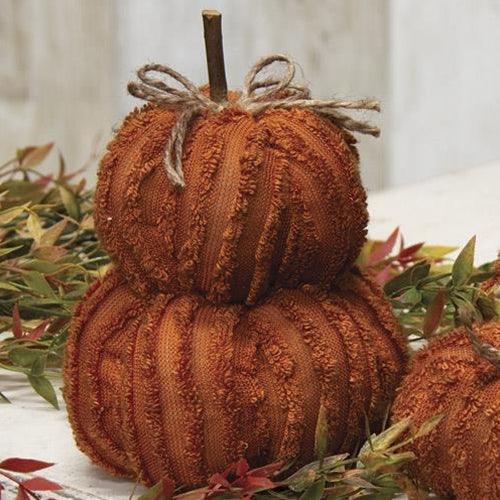 Mini Orange Pumpkin Stack - The Fox Decor