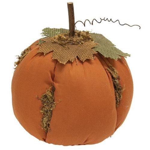 Mossy Orange Stuffed Pumpkin 65 x 75 - The Fox Decor