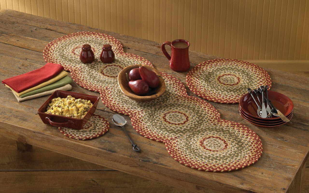 Mill Village Braided Trivet Set of 6 Park Designs - The Fox Decor