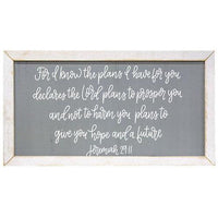 Thumbnail for For I Know Framed Print White Frame - The Fox Decor