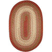Thumbnail for Easy Living Braided Area Rug - Oval