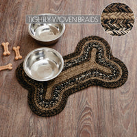 Thumbnail for Espresso Indoor/Outdoor Small Bone Rug 11.5x17.5 - The Fox Decor