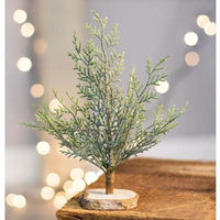 Frosted Cypress Tree 8 - The Fox Decor