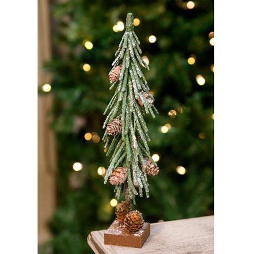 Glittered Pinecone Tree 12 - The Fox Decor