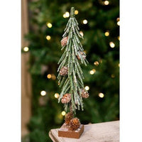 Glittered Pinecone Tree 12 - The Fox Decor