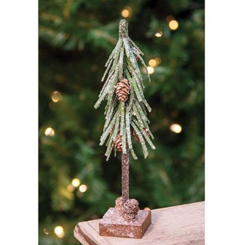 Glittered Pinecone Tree 10 - The Fox Decor