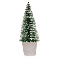 Potted Snowy Bottle Brush Tree 6 - The Fox Decor