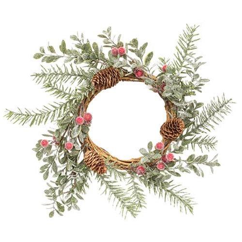 Sugar Berry Pine Wreath 16 - The Fox Decor