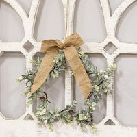 Holiday Ombre Boxwood Star Wreath - The Fox Decor