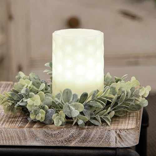 Ombre Boxwood Candle Ring 35