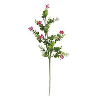 Pink & White Wildflower Pick - The Fox Decor