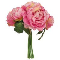 Thumbnail for Full Bloom Peony Bouquet Rose Pink