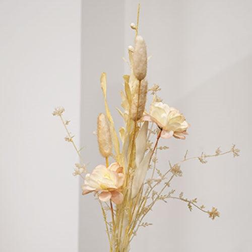 Late Summer Bunny Tail & Wildflower Spray - The Fox Decor