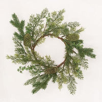 Mossy Glen Pine & Cedar Candle Ring 65 - The Fox Decor