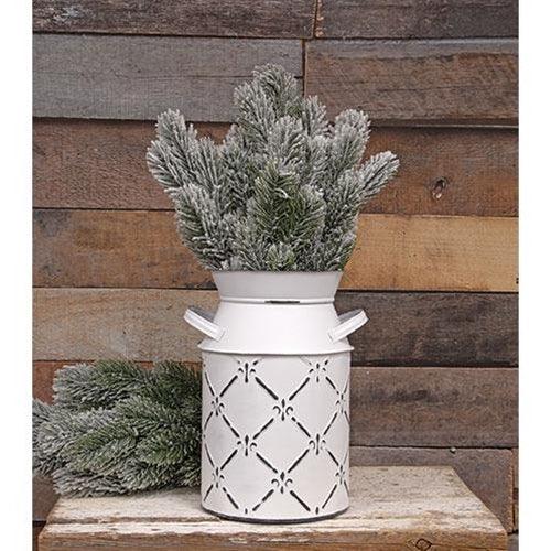 Snowy Pine Bush - The Fox Decor