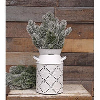 Snowy Pine Bush - The Fox Decor