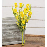 Yellow Obedient Flower Pick 15 - The Fox Decor