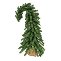 Thumbnail for Bendable Alpine Tree w/Burlap Base, 3feet Christmas Whoville Grinch Tree - The Fox Decor