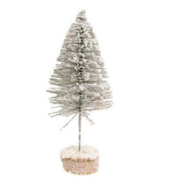 Thumbnail for Flocked Bottle Brush Tree Small - The Fox Decor