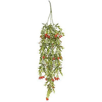 Nottingham Berry Hanging Vine Red - The Fox Decor