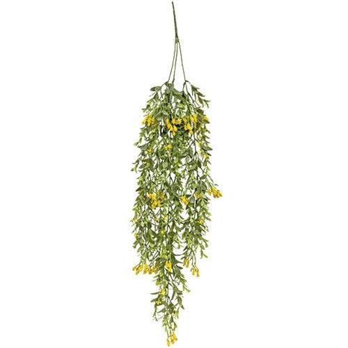 Nottingham Berry Hanging Vine Yellow - The Fox Decor