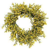 Thumbnail for Array Astilbe Candle Ring 6 12 Yellow - The Fox Decor