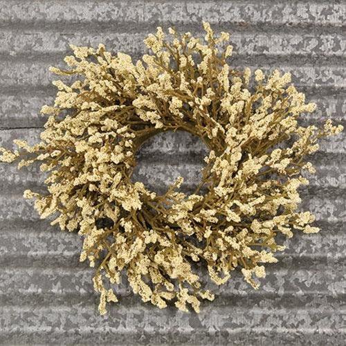Fall Array Astilbe Candle Ring Cream - The Fox Decor