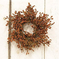 Fall Array Astilbe Candle Ring Pumpkin - The Fox Decor