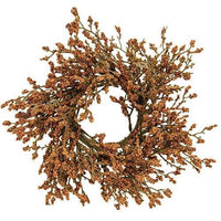 Fall Array Astilbe Candle Ring Pumpkin - The Fox Decor
