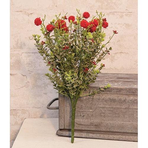 Garden Bliss Bush 15 Red - The Fox Decor
